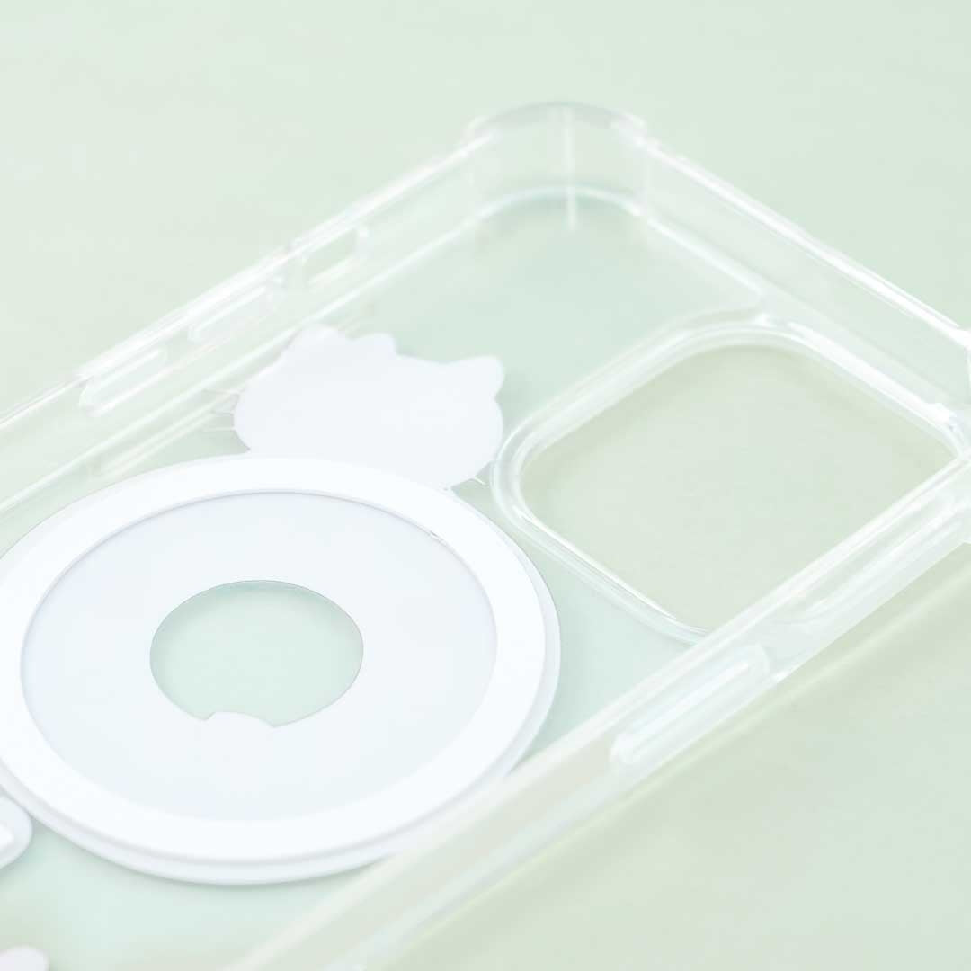 Hello Kitty Donut Clear MagSafe Phone Case for iPhone 13 Pro