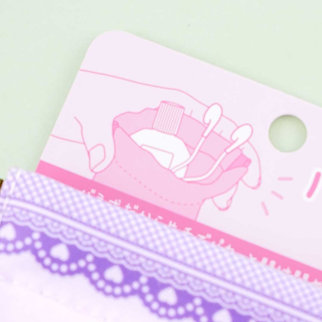 My Melody & Kuromi Hearts Pakkato Pouch