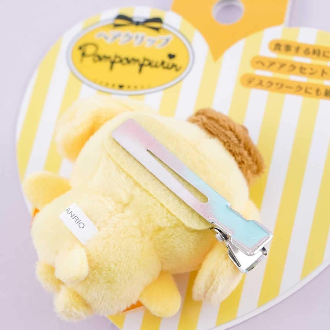 Pompompurin & Ribbon Plushie Hair Clip
