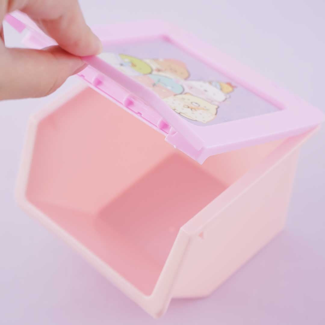 Sumikko Gurashi Bedtime Slant-Hinged Lid Stackable Box