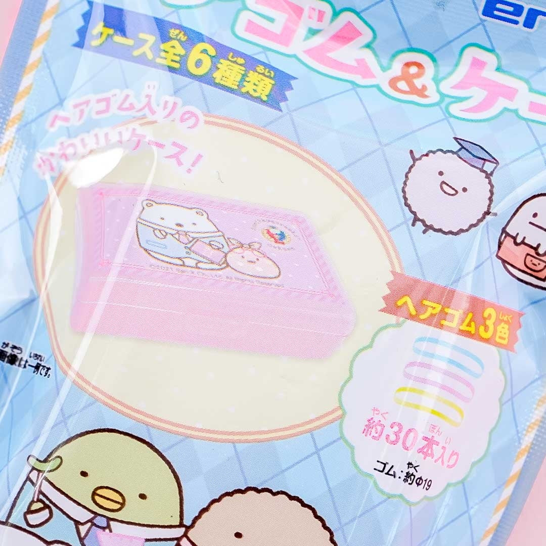 Sumikko Gurashi Hair Tie & Case Set