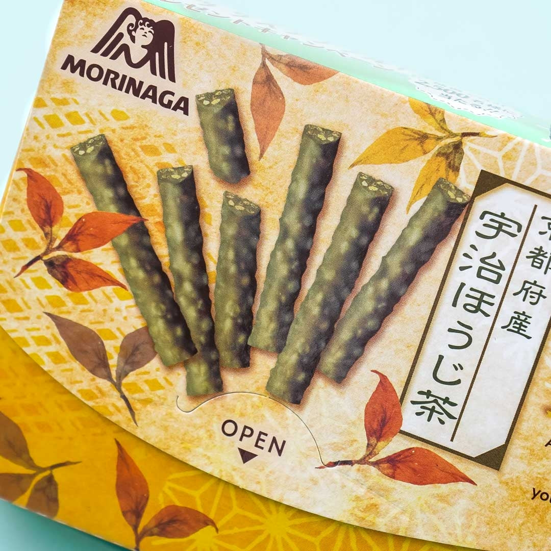 Morinaga Koeda Chocolate - Roasted Uji Green Tea