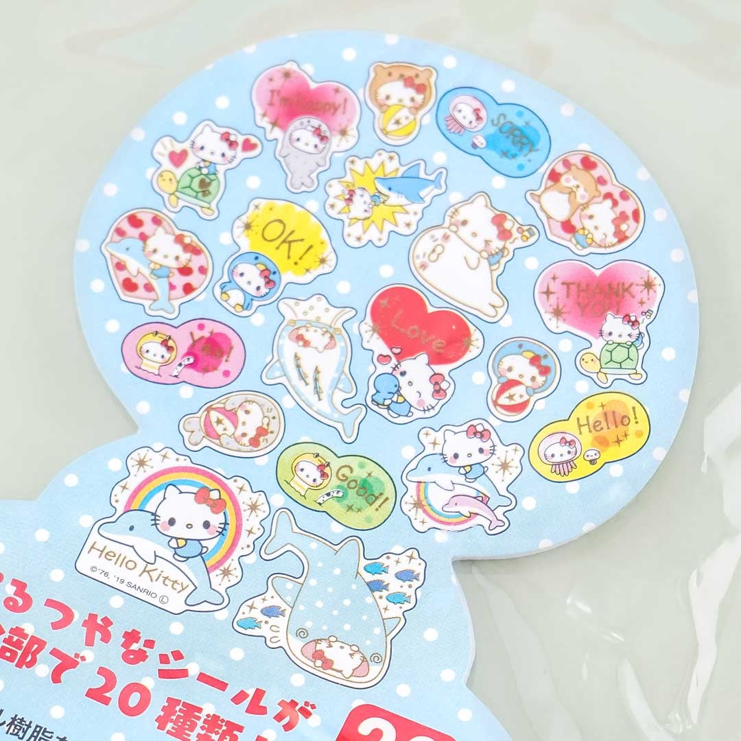 Hello Kitty Marine Friends Puffy Sticker Pack