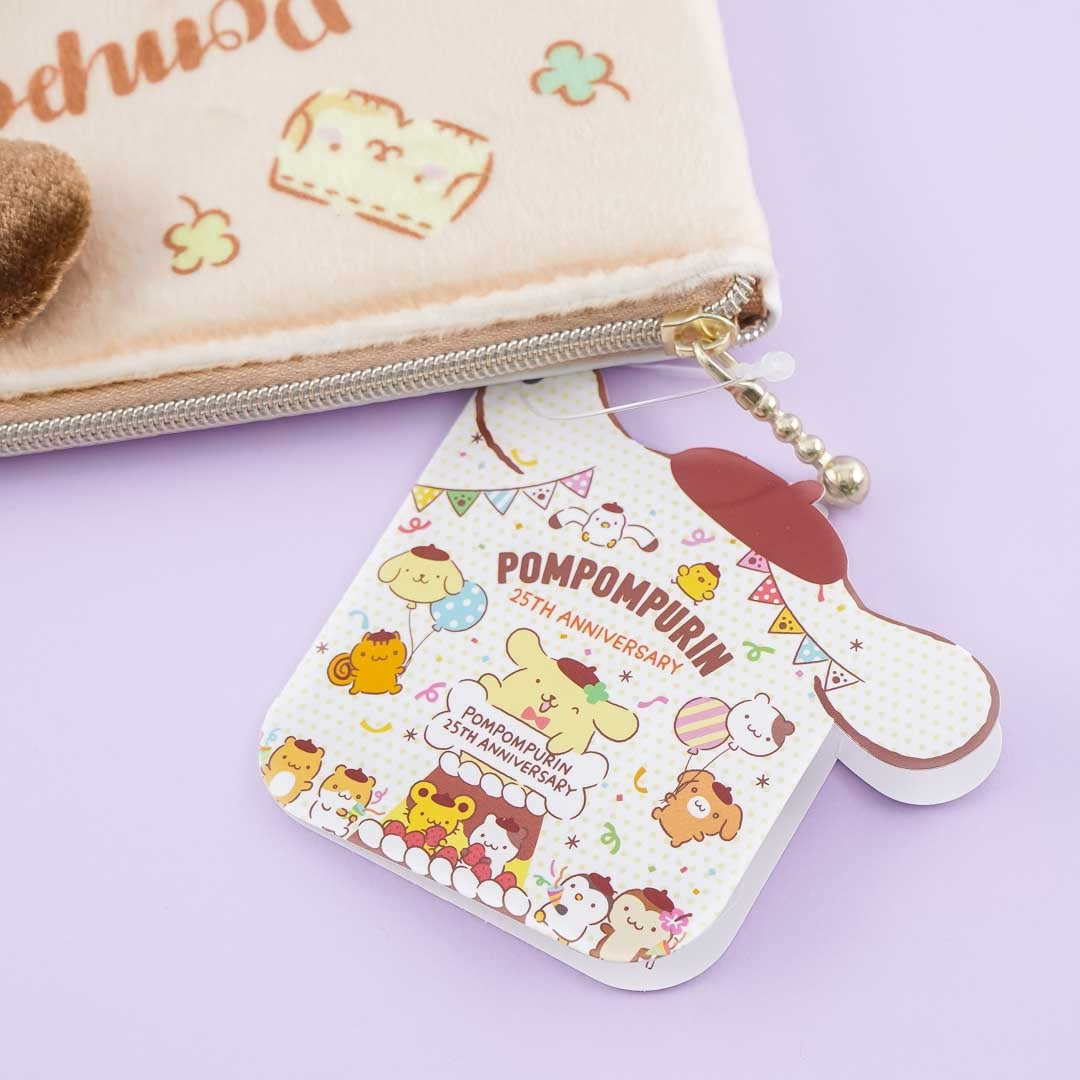 Pompompurin 25th Anniversary Pants Collection Fuzzy Pouch