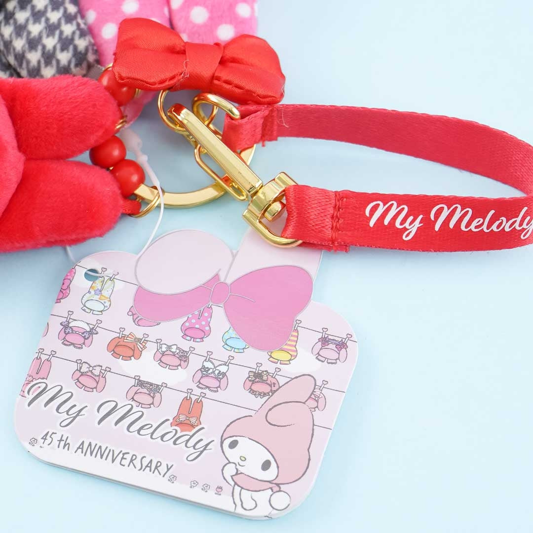 My Melody 45th Anniversary Hood Collection Plushie Charm