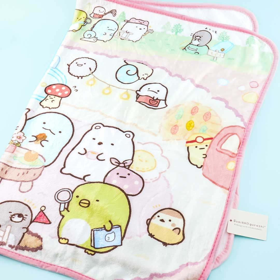 Sumikko Gurashi Underground Home Flannel Blanket