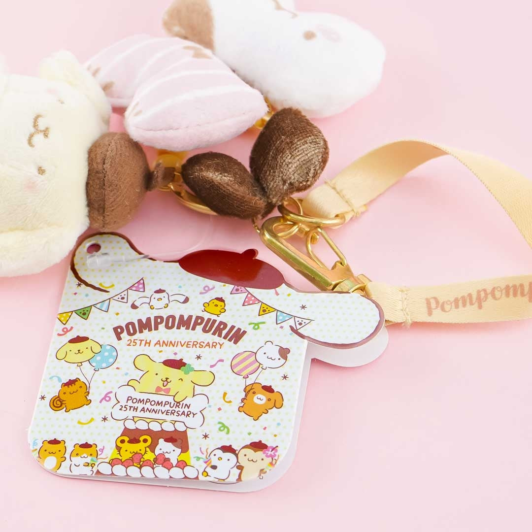 Pompompurin 25th Anniversary Muffin Pants Collection Plushie Charm