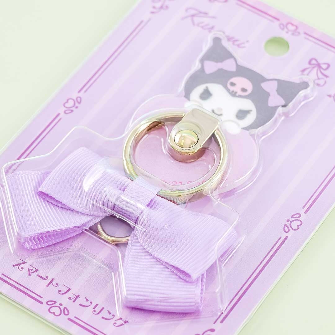 Kuromi Ribbon Phone Ring