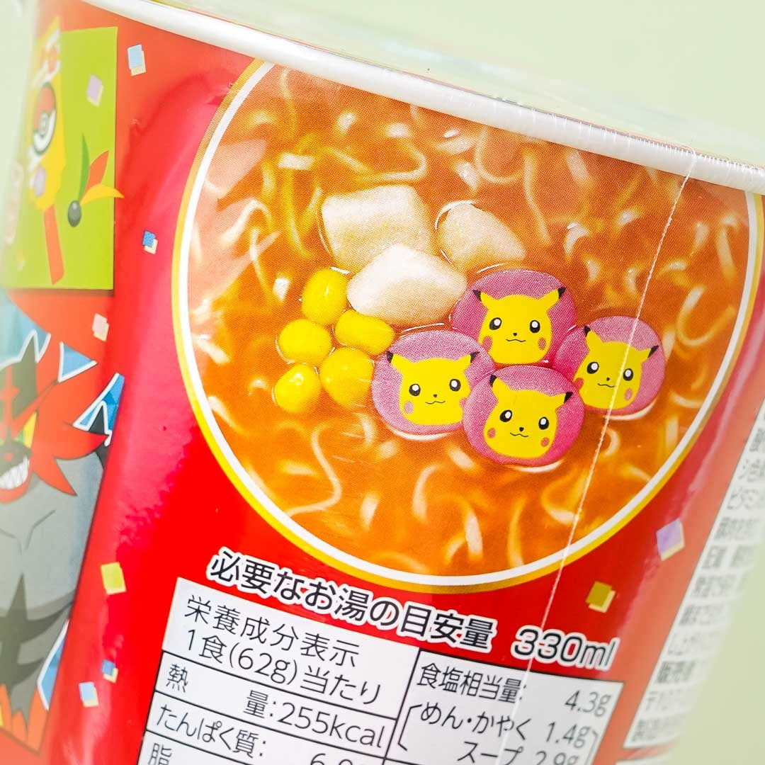 Pokemon Sapporo Ichiban Noodle Cup - Butter Soy Sauce
