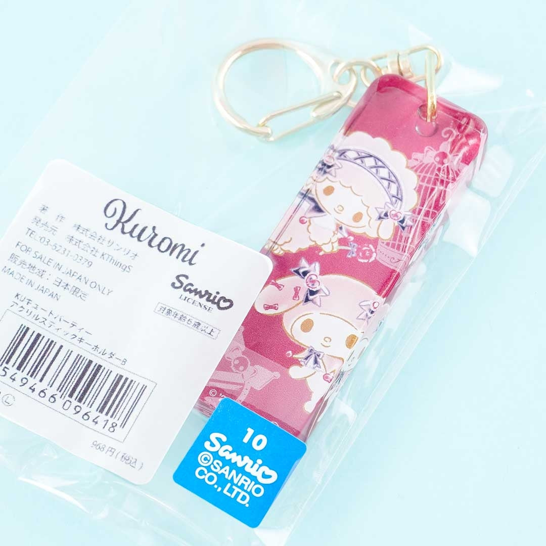 Kuromi & Lolita Friends Acrylic Charm