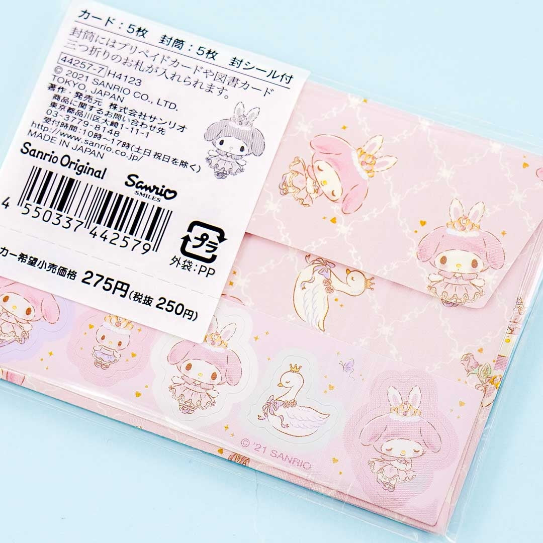 My Melody Ballerina Dreams Message Card Set