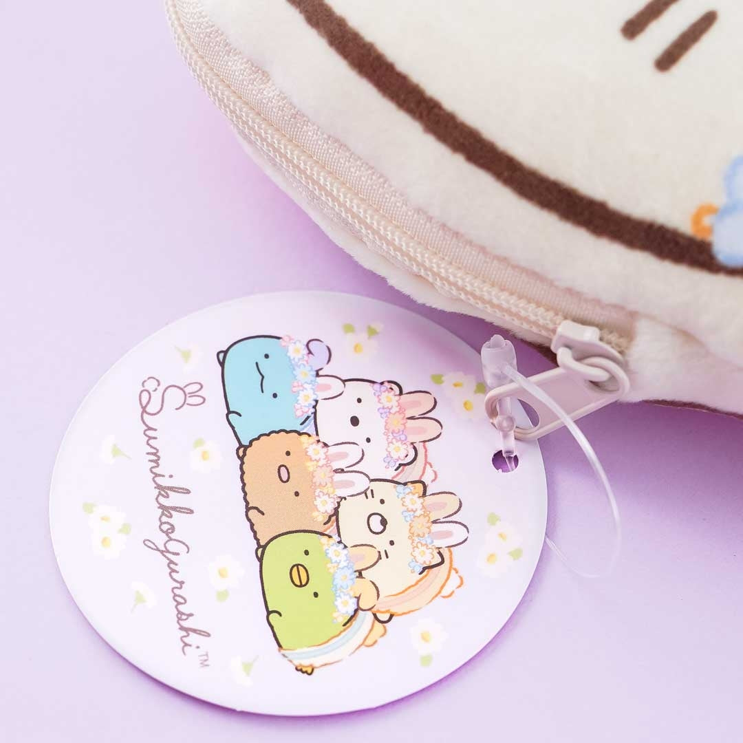 Sumikko Gurashi Easter Bunny Plushie Pouch - Neko