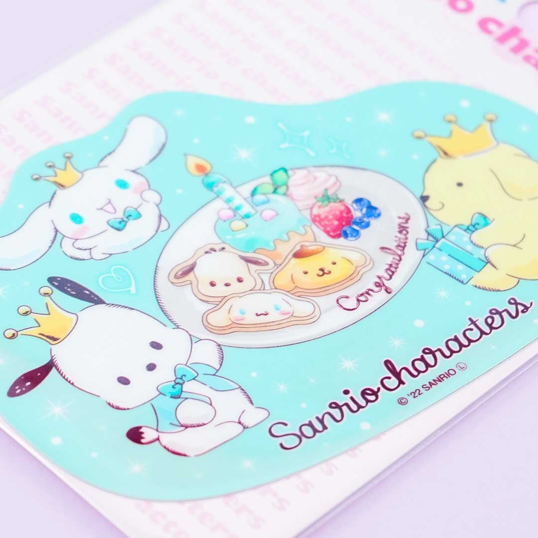 Sanrio Characters Party Plate Sticker