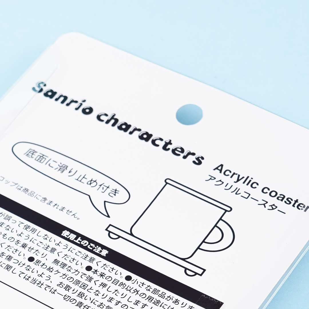 My Melody & Kuromi Cafe Acrylic Coaster