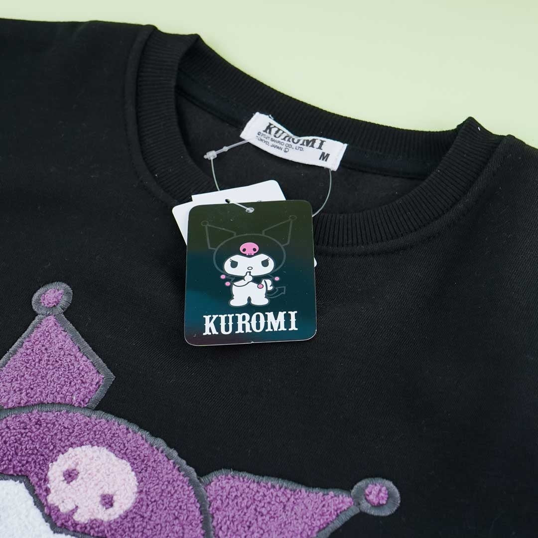 Kuromi Chit-Chat Chenille Sweatshirt