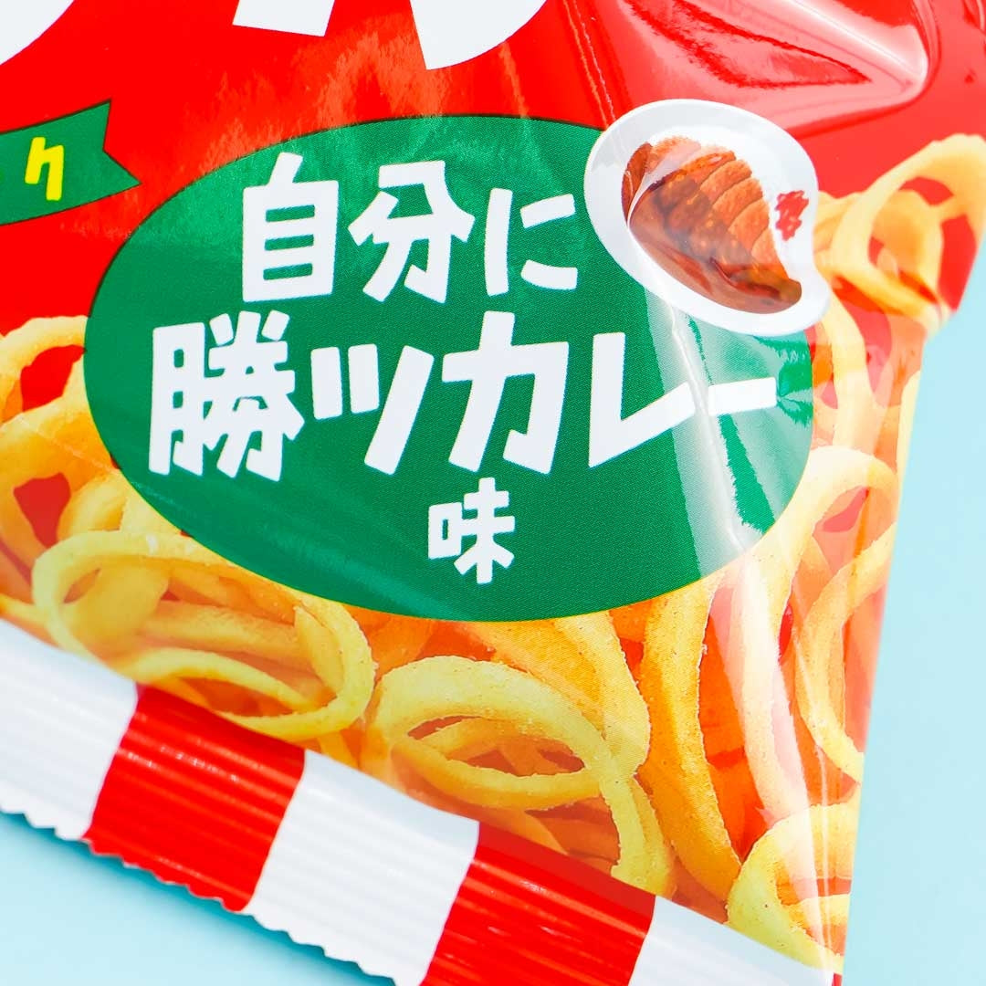 Tohato V Nagewa Jibun No Shori Ring Snacks - Curry