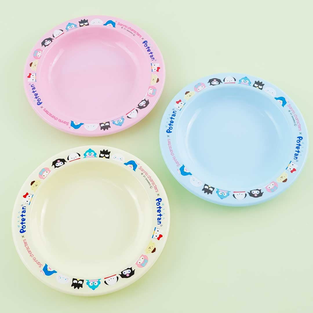 Sanrio Characters x Potetan Small Plates Set