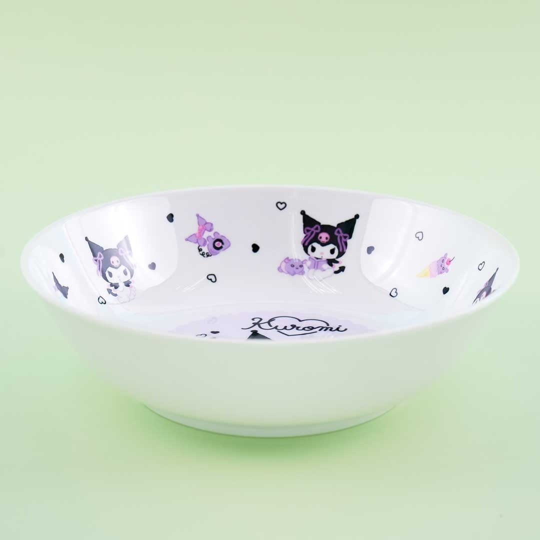 Kuromi Charming Heart Curry & Pasta Melamine Plate