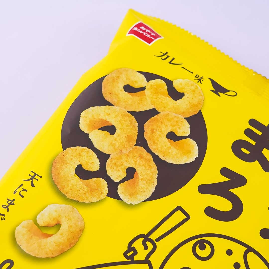 Oyatsu Maro Puff Snacks - Curry