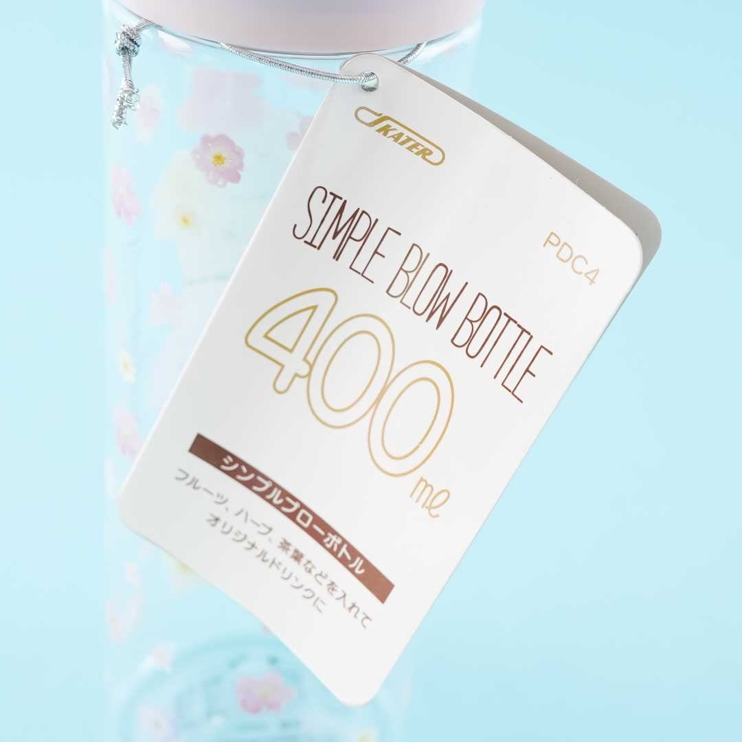 Sumikko Gurashi Spring Sakura Flowers Clear Water Bottle