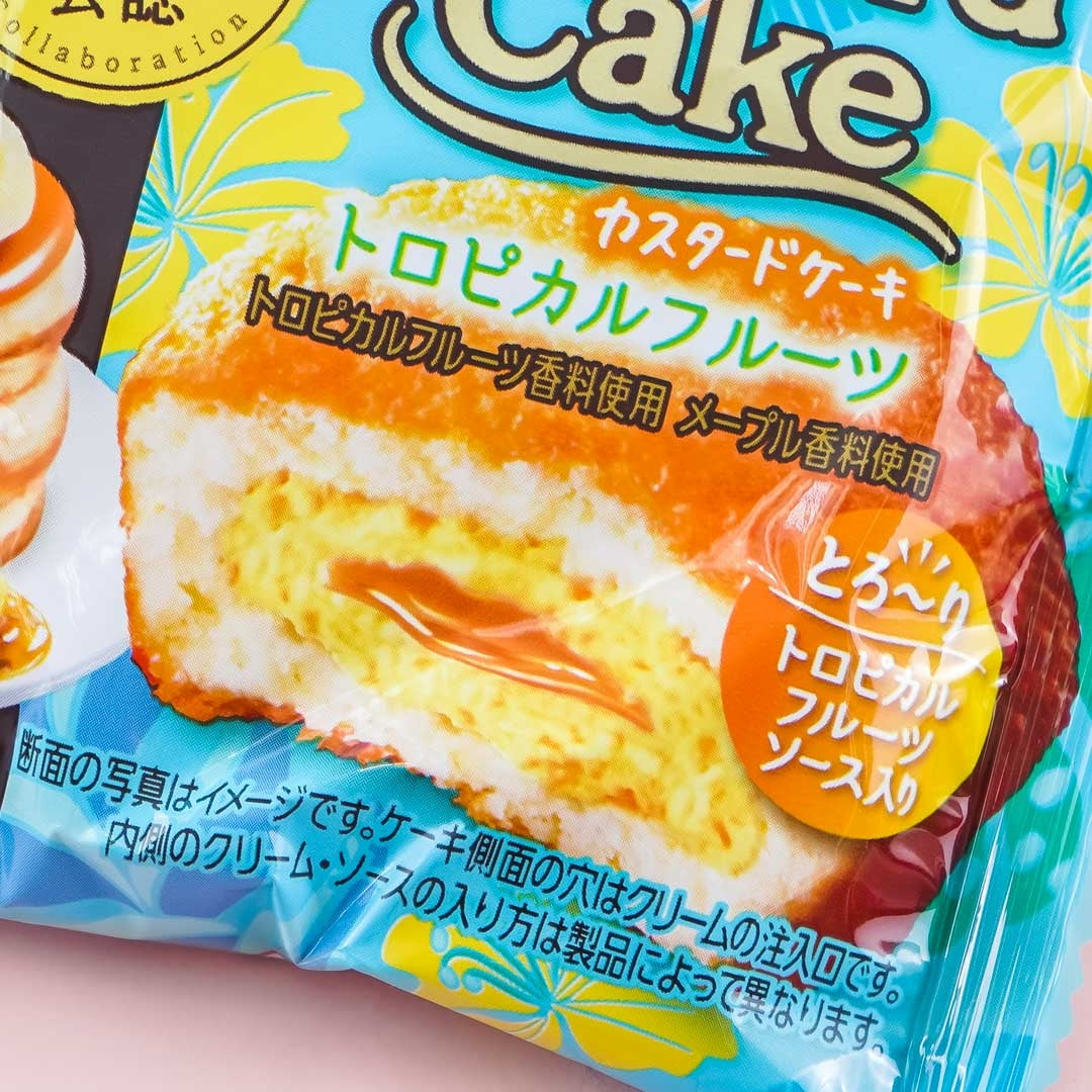 Lotte Premium Custard Cake - Tropical Fruits