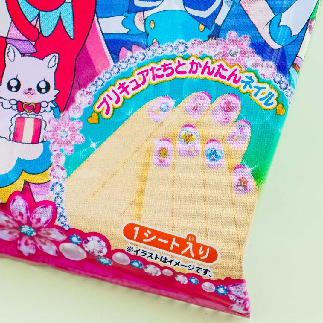 Furuta KiraKira Pretty Cure Wafer & Nail Stickers