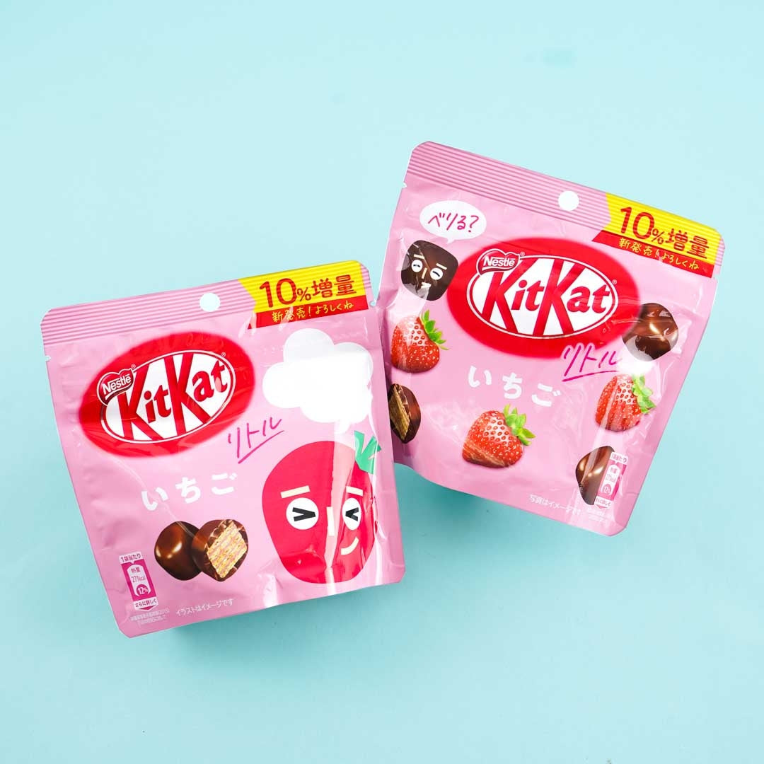 Kit Kat Chocolate Pouch Pack - Little Strawberry