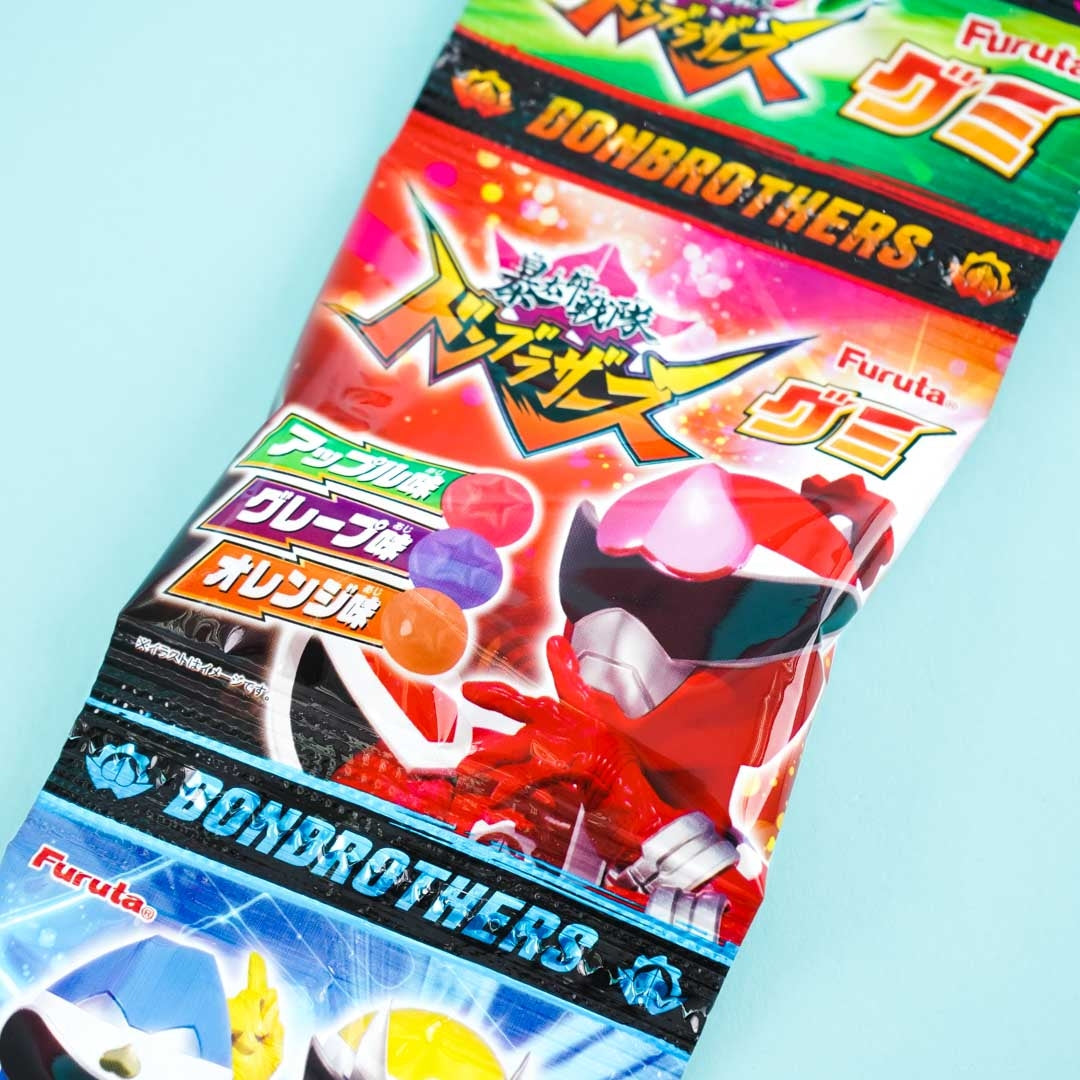 Furuta Avataro Sentai Donbrothers Gummies - 4pcs
