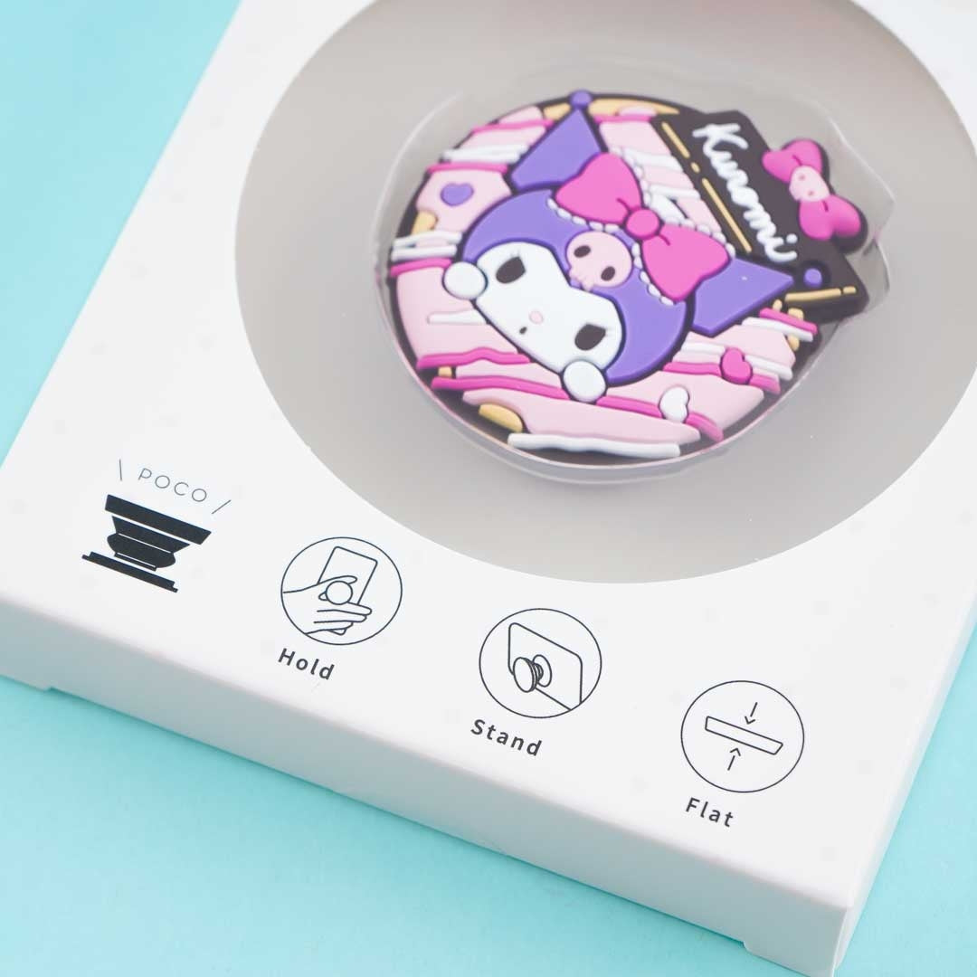 Kuromi Donut Die-Cut PocoPoco Smartphone Ring