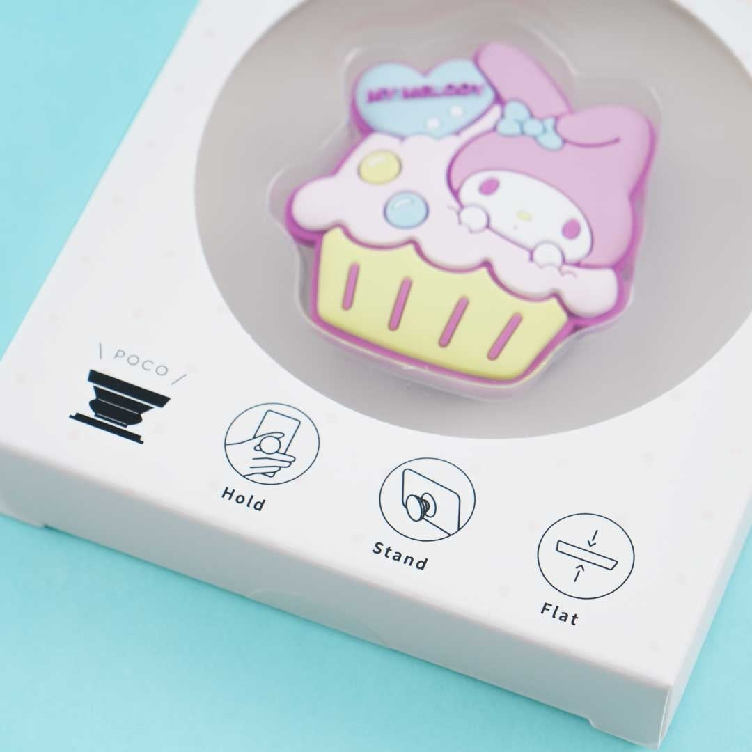 My Melody Cupcake Die-Cut PocoPoco Smartphone Ring