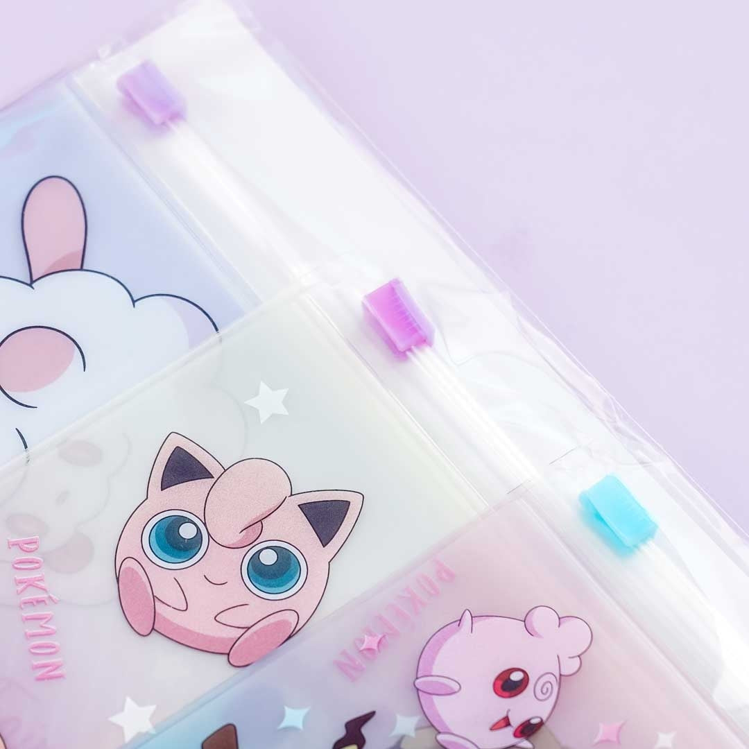 Pokemon Happy Mini Zipper Case Set