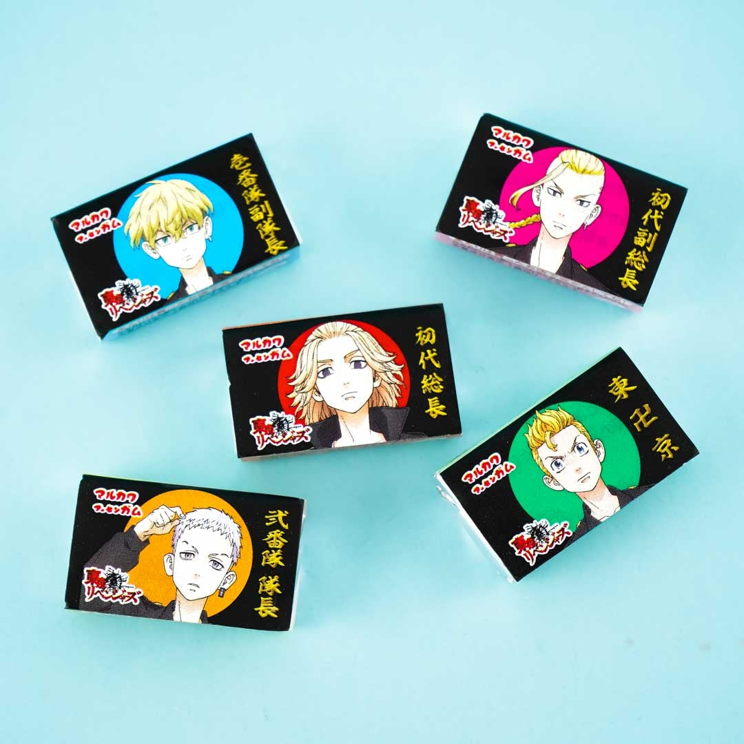 Marukawa Tokyo Revengers Gum Set - 5 pcs