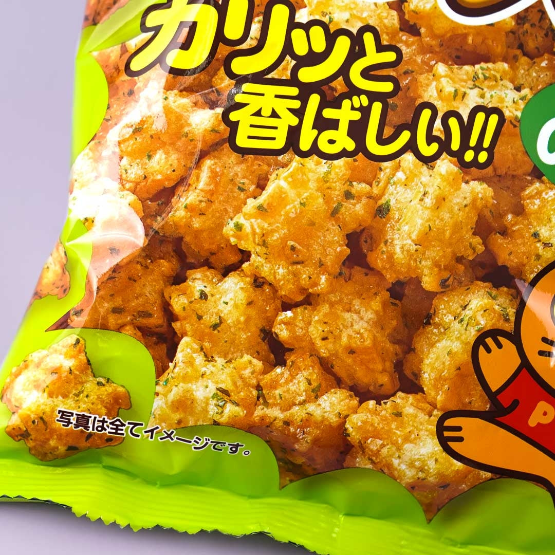 Bonchi Ponsuke Rice Crackers - Sweet Soy Sauce & Seaweed