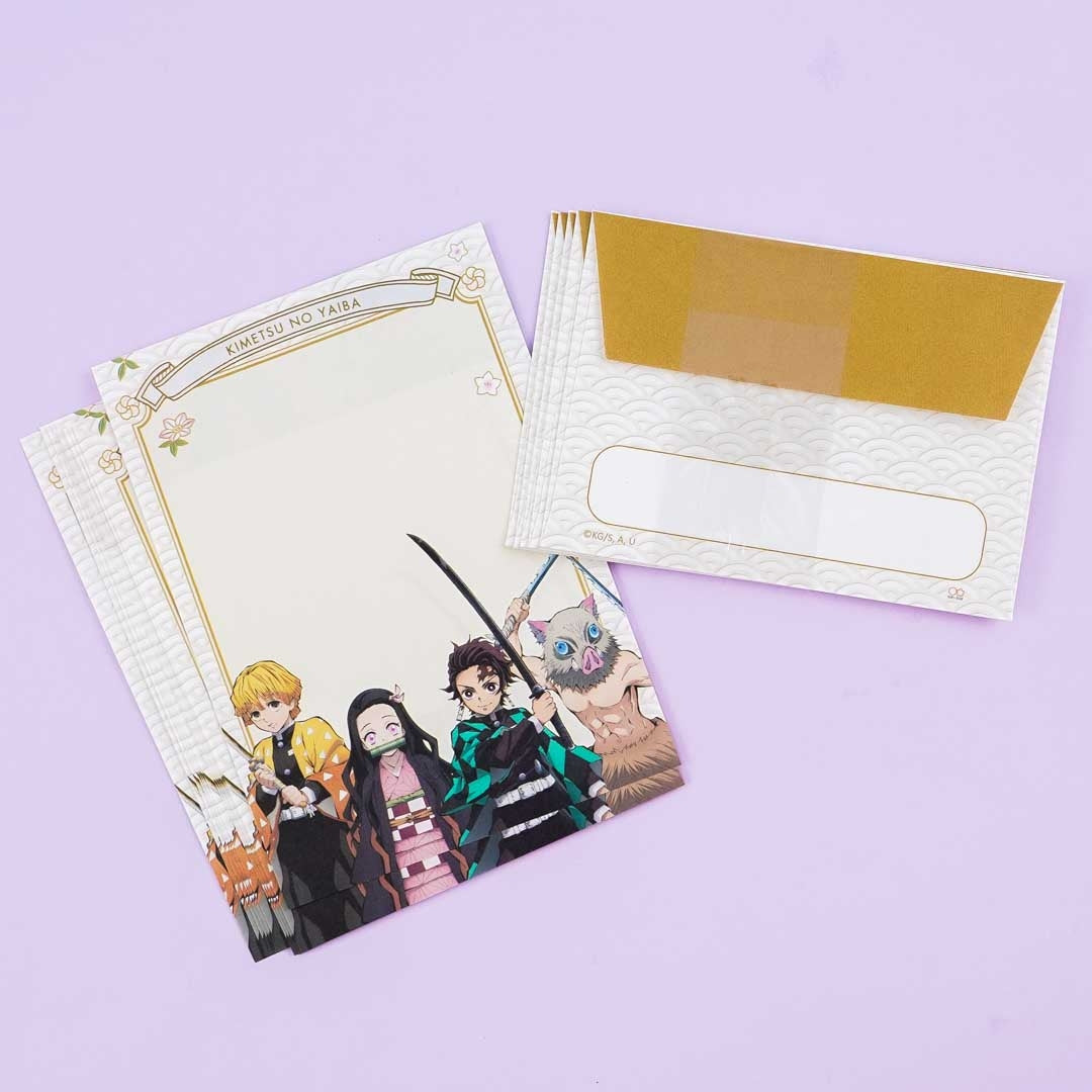 Demon Slayer Mini Letter Set