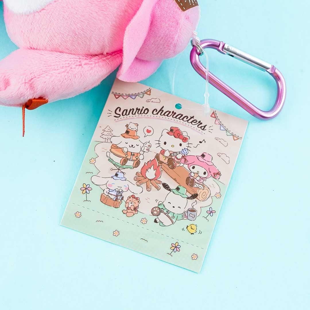 My Melody Camper Plush Charm - Medium