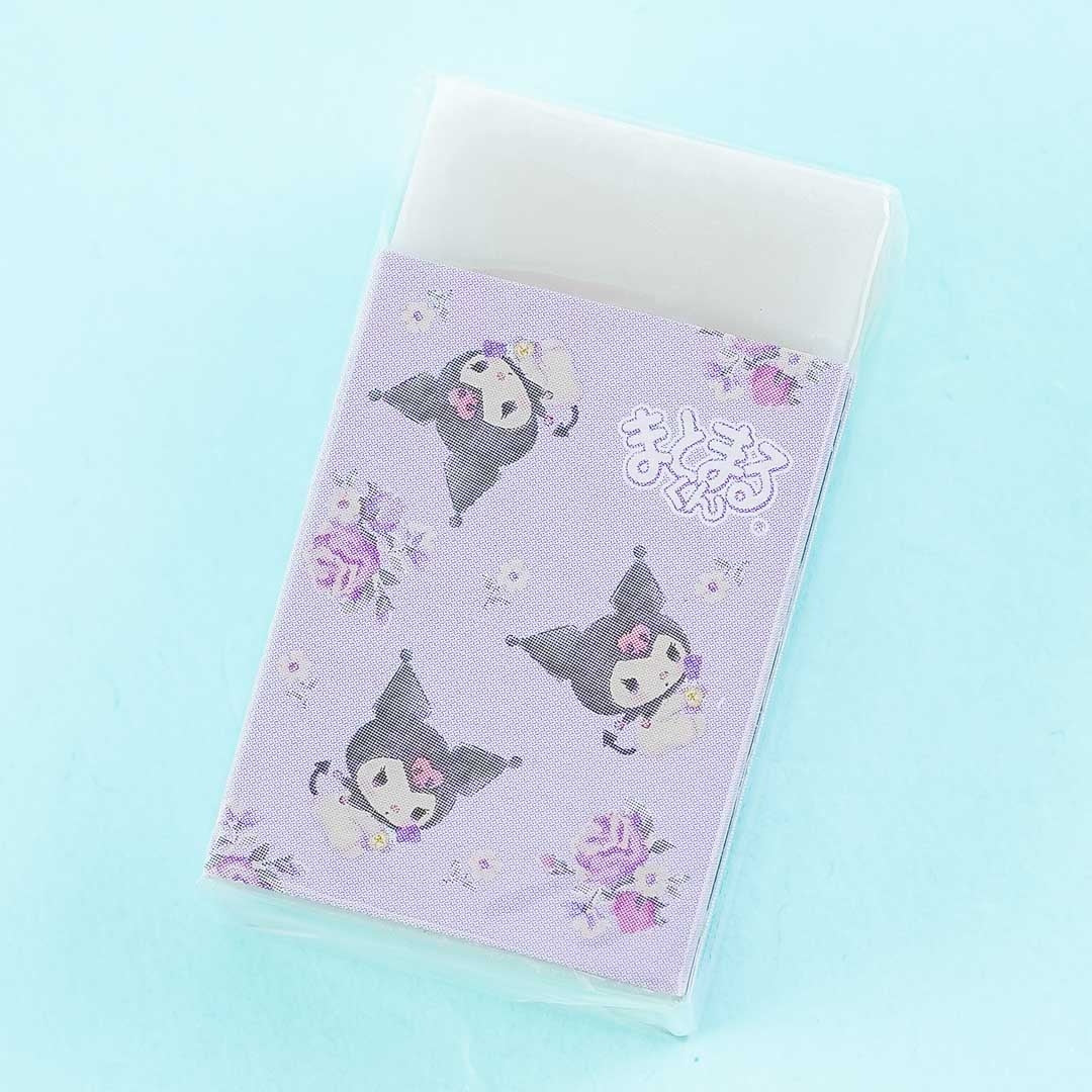 Kuromi Flowery Matomaru-Kun Eraser