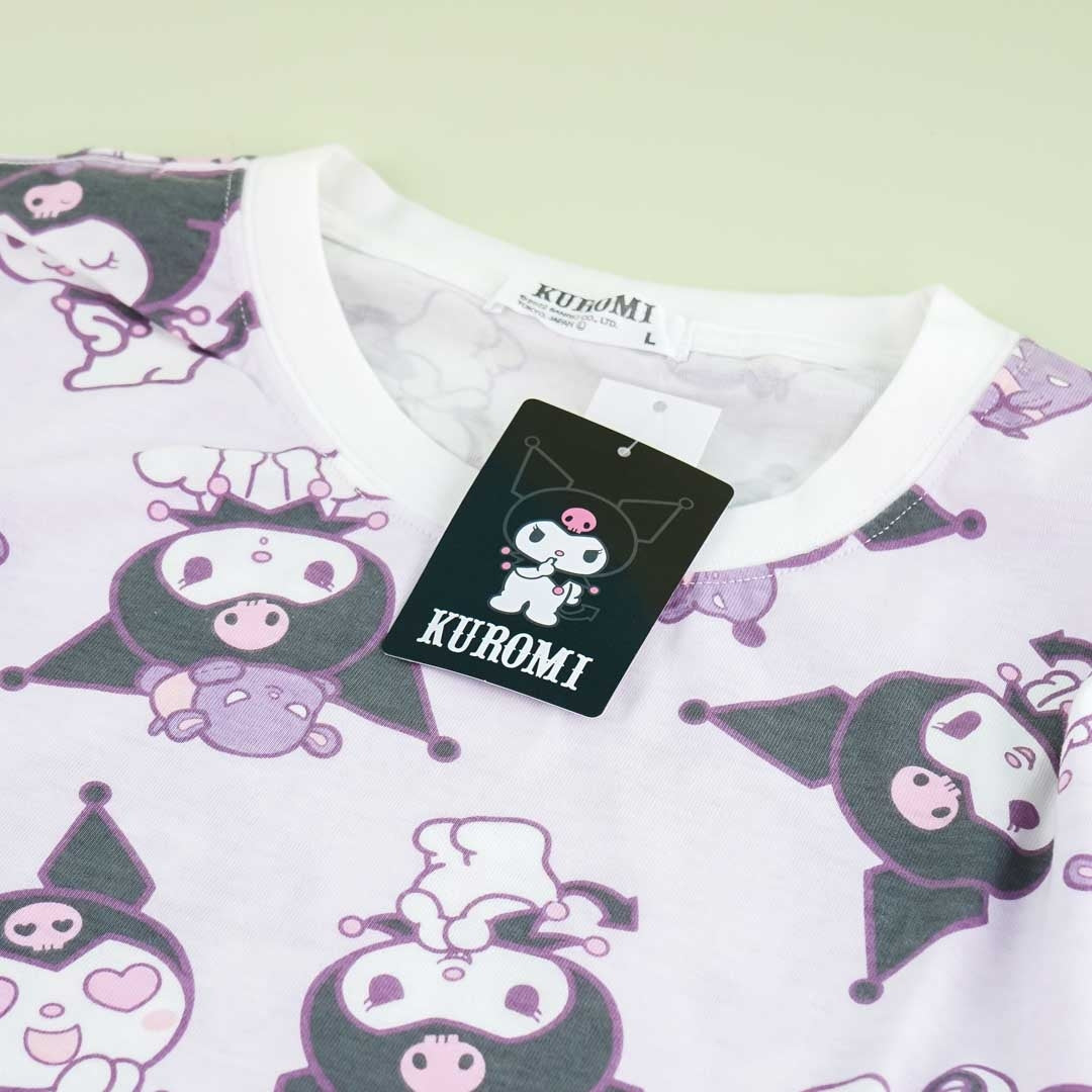 Kuromi Baku Overload T-Shirt - Large