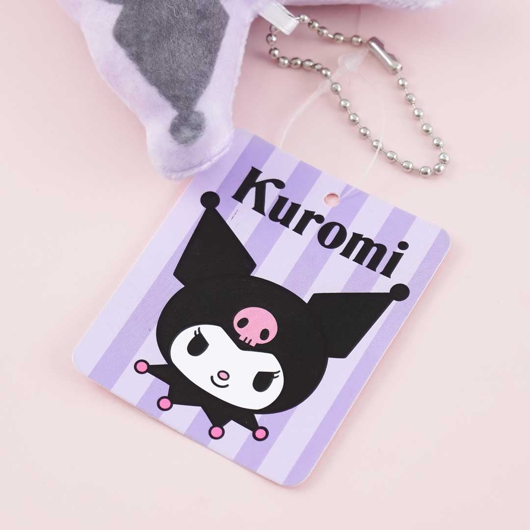 Kuromi Pochit Die-Cut Plushie Charm - Mini