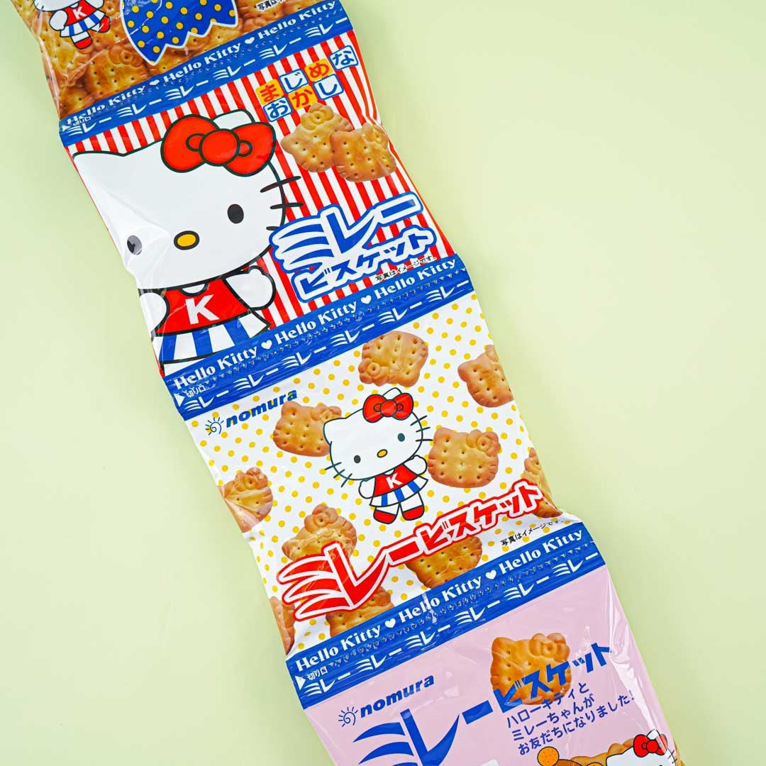 Hello Kitty Quadruple Millet Biscuit Set - 4 packs