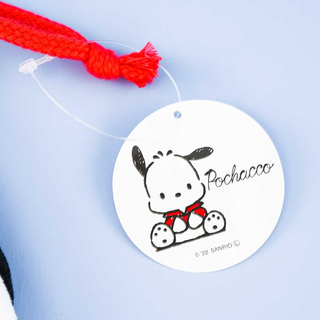 Pochacco Die-cut Drawstring Pouch