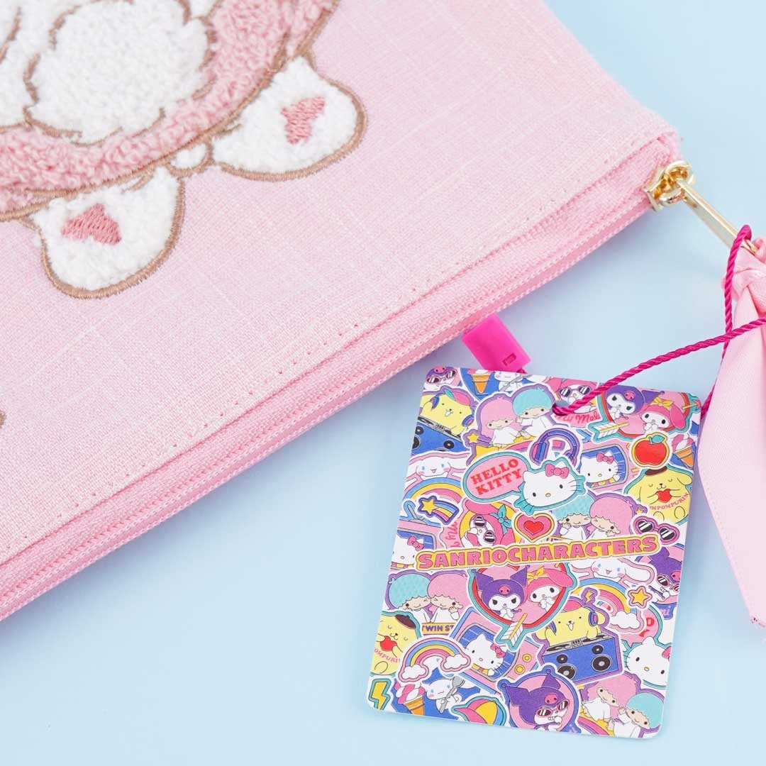 My Melody Sagara Embroidery Flat Pouch