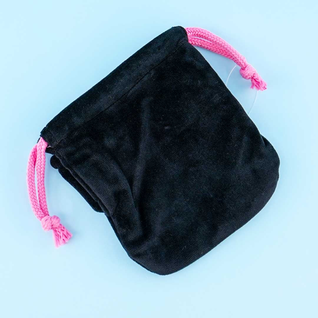 Kuromi Die-cut Drawstring Pouch