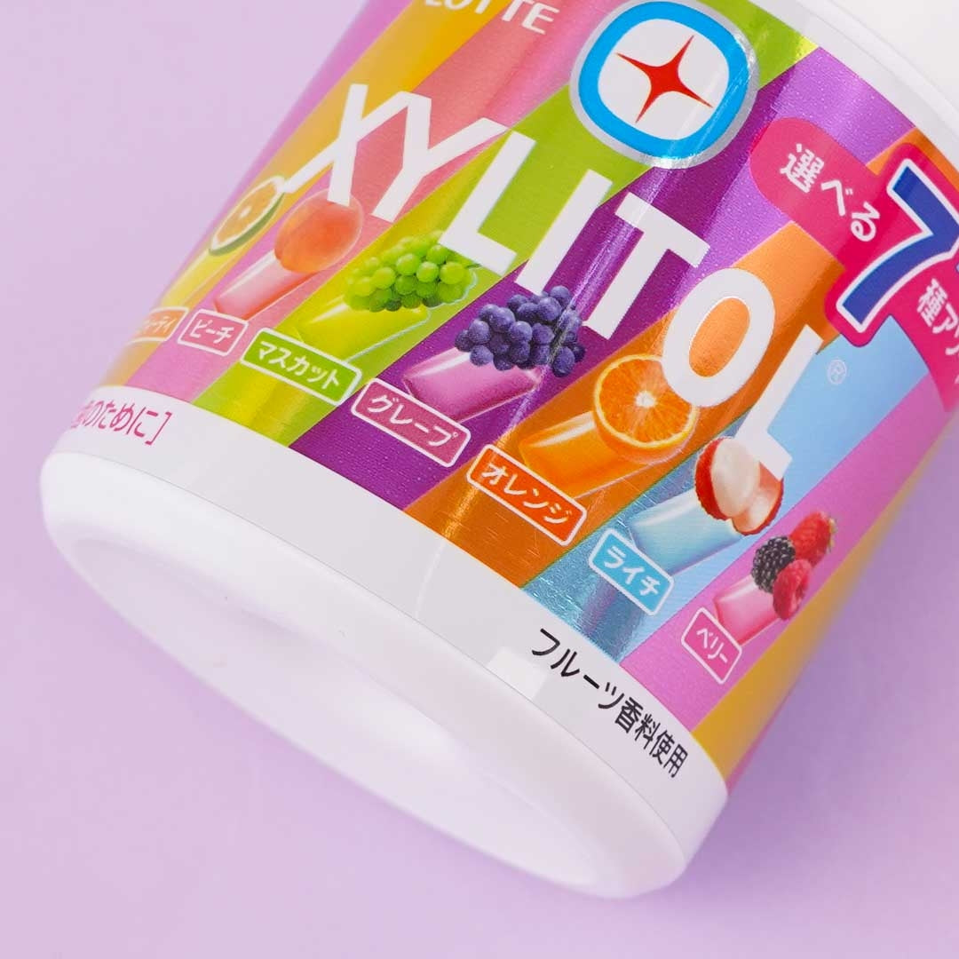 Lotte Xylitol Gum Bottle - Assorted 7 Fruits