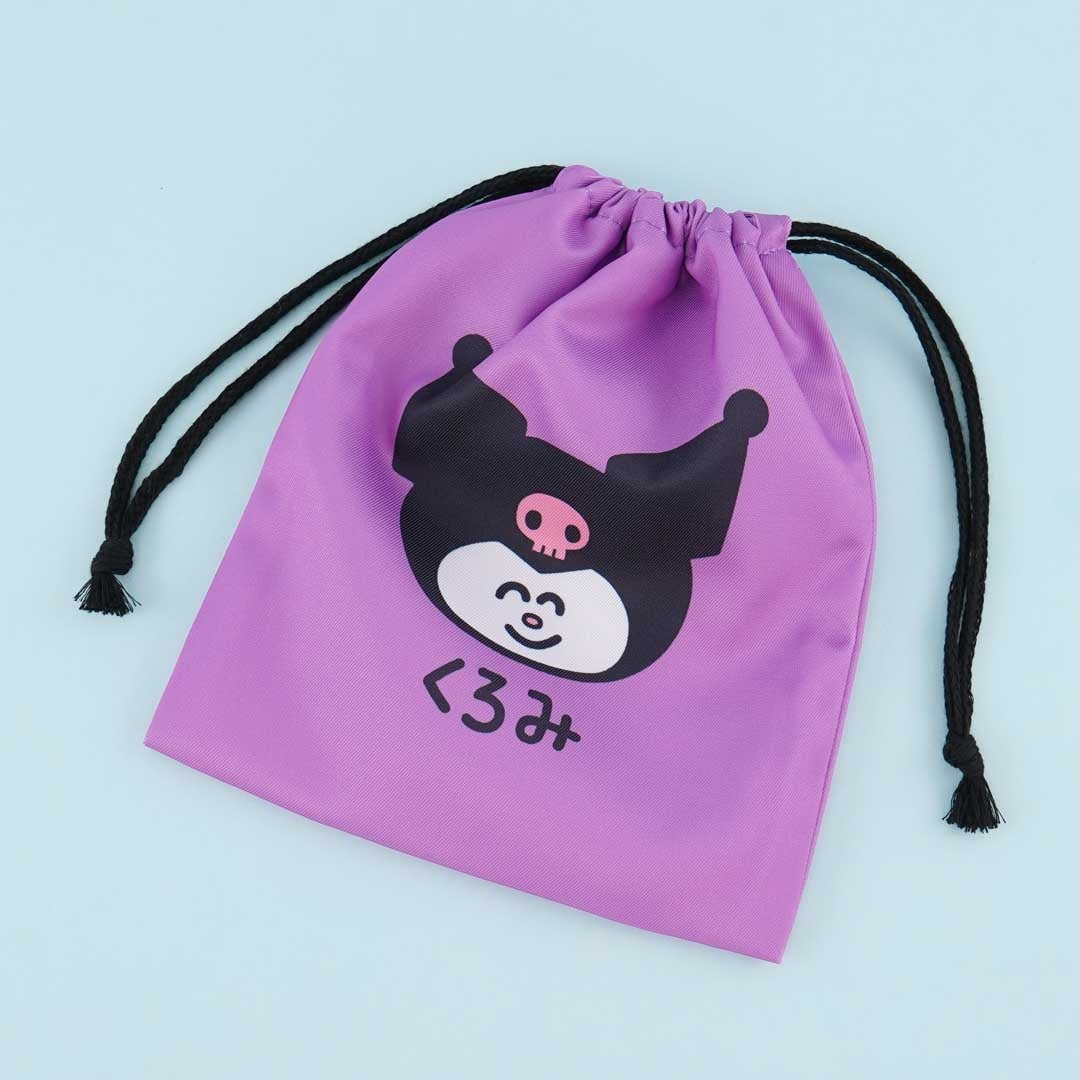 Kuromi Oekaki-San Drawstring Pouch