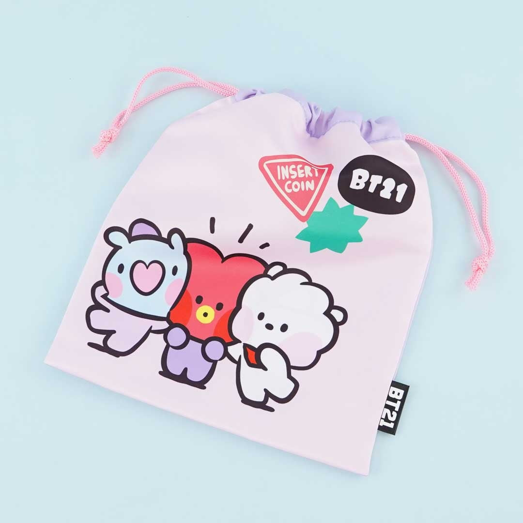 BT21 Minini Kinchaku Drawstring Pouch