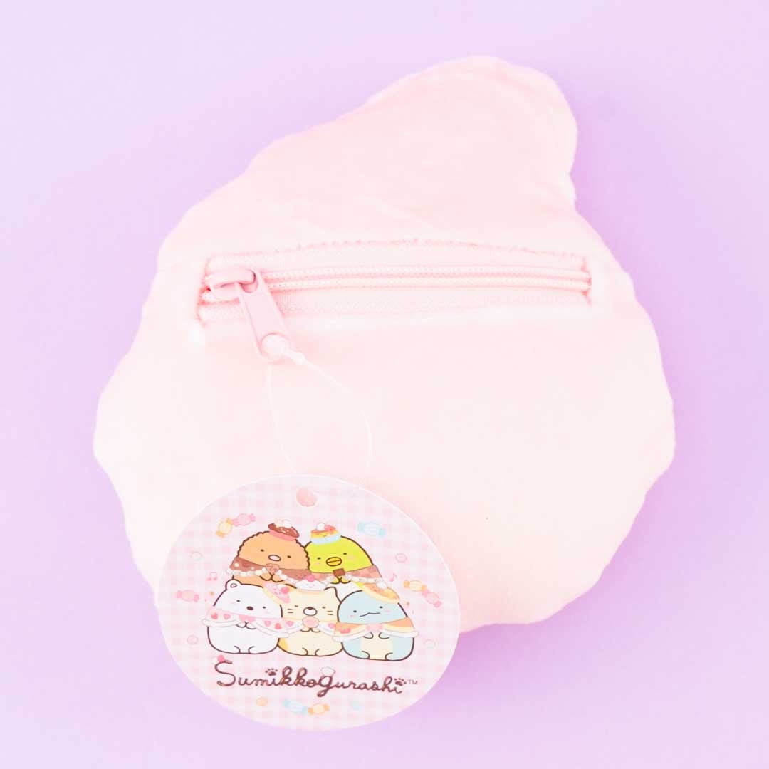 Sumikko Gurashi Sweets Plushie Pouch - Tonkatsu