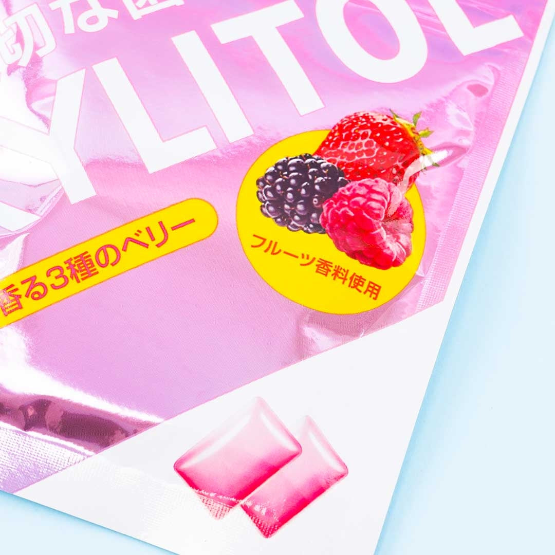 Lotte Xylitol Bubble Gum Pack - Mixed Berries