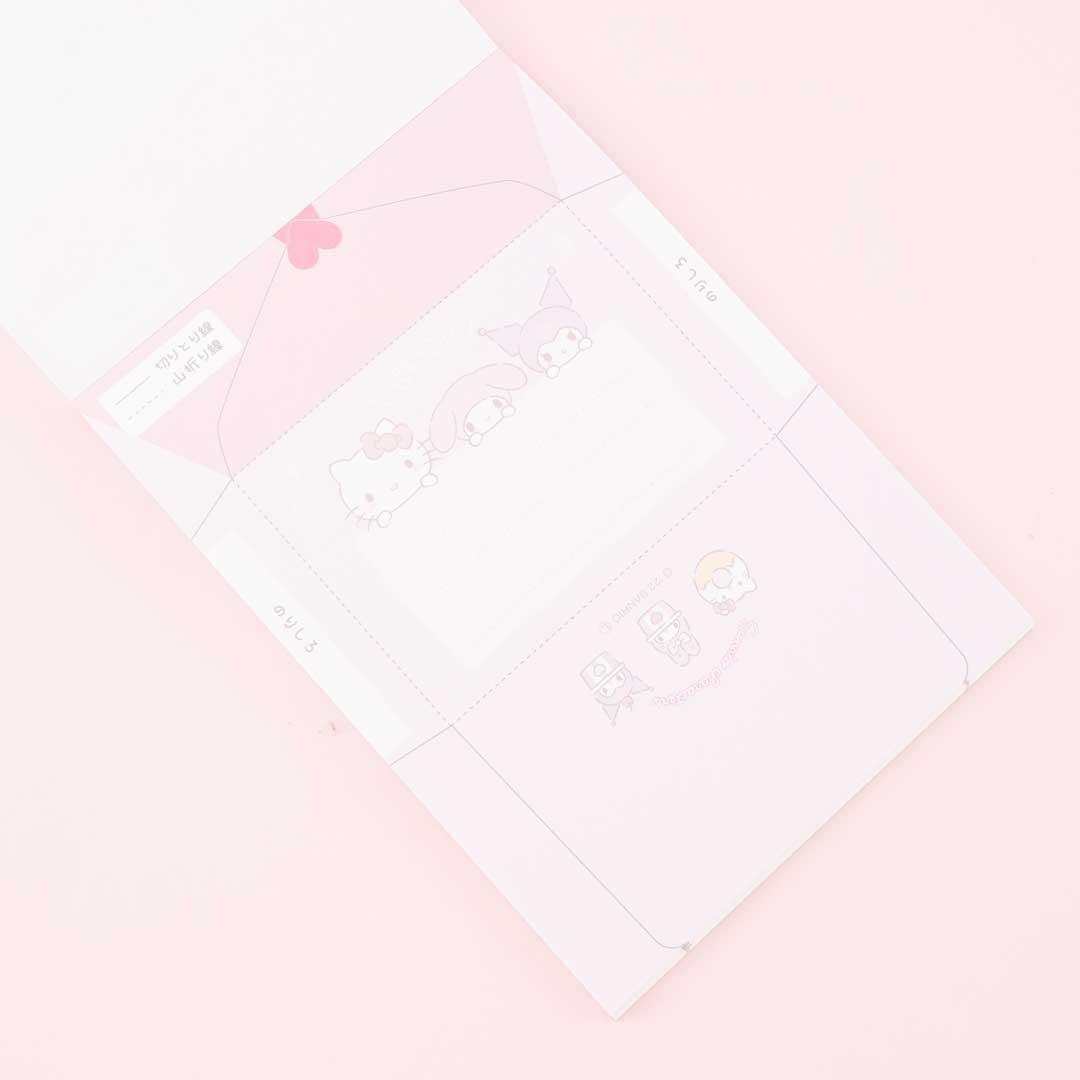Sanrio Characters Play Origami Memo Pad