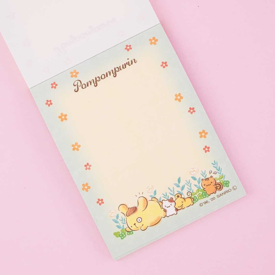Pompompurin Clover Harvest Memo Pad