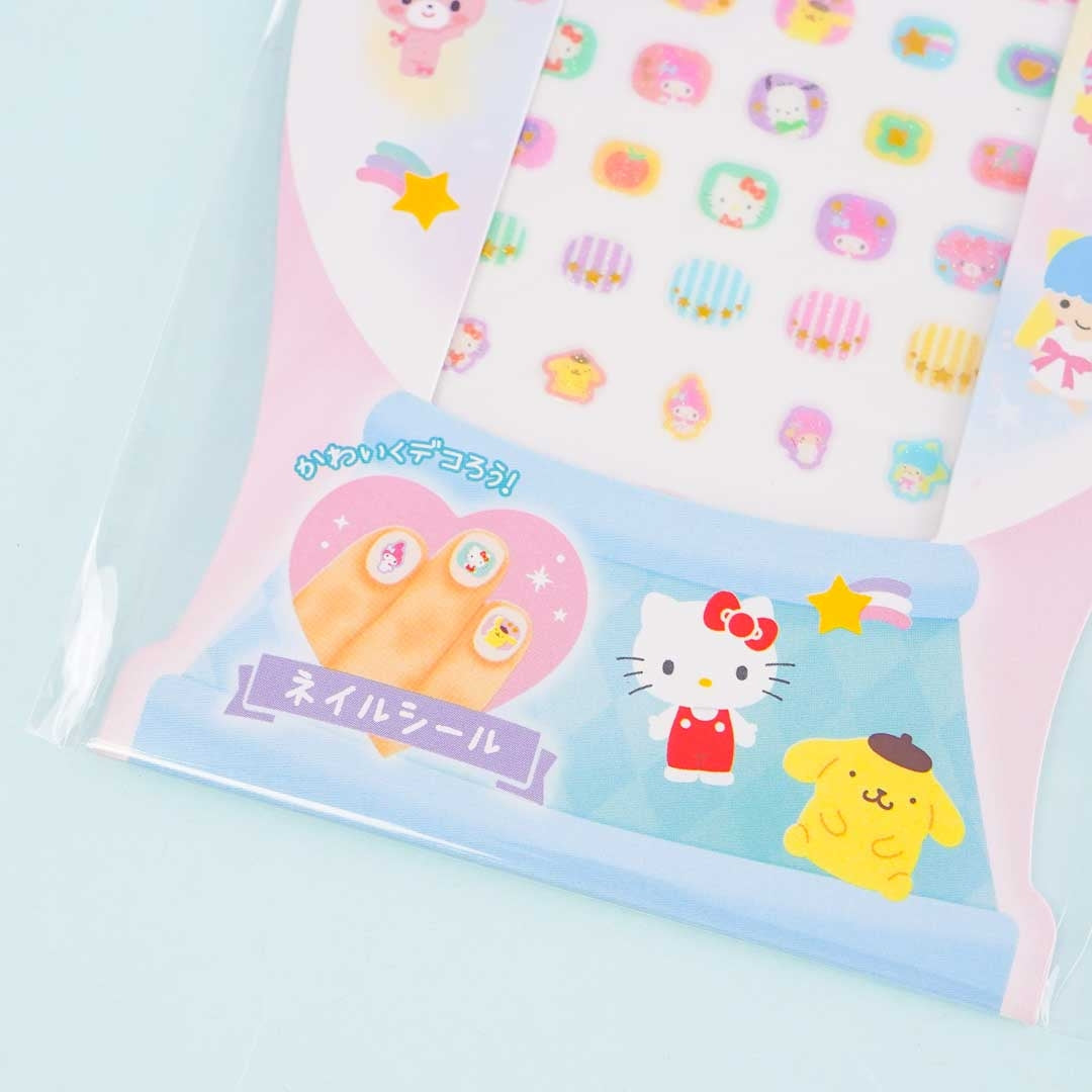 Sanrio Characters Love Charming Jewel Nail Stickers